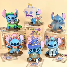 TOPTOY Stitch Funny Diary Series Confirmed Blind Box Figure Hot Toys Kid Gifts
