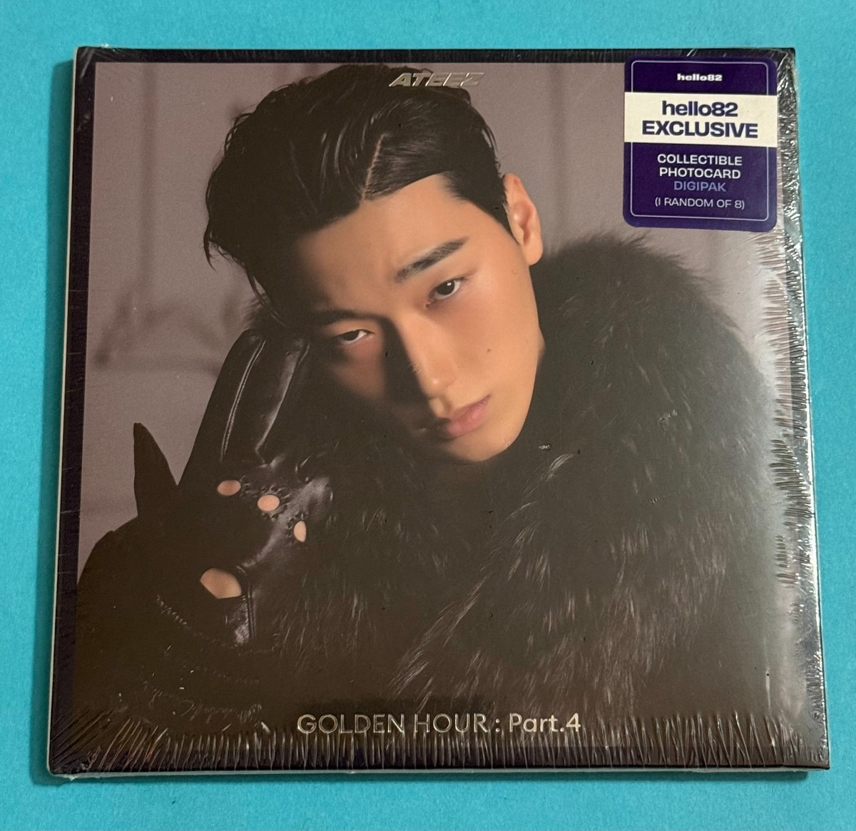 ATEEZ San Golden Hour Part 4 CD Hello82 Exclusive w/random