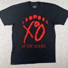 XO The Weeknd After Hours Shirt Concert Tour Merch Medium Hip Hop Rap