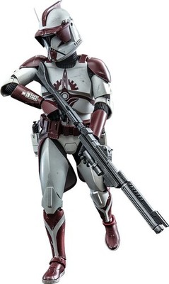 TV Masterpiece Star Wars The Clone Wars Commander Fox Action Figure Hot Toys