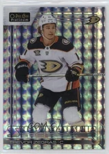 2023-24 O-Pee-Chee Platinum Showmanship Mosaic Trevor Zegras #S-2