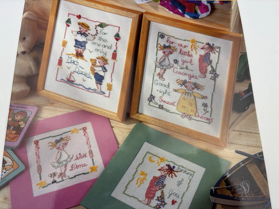 Узор для вышивания крестиком DMC Point De Croix для мальчиков и девочек 6R - Изображение 2 из 3