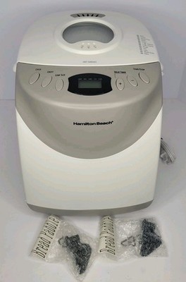 #29881 Hamilton Beach HomeBaker 2 lb Bread Maker 12 Settings New Open Box