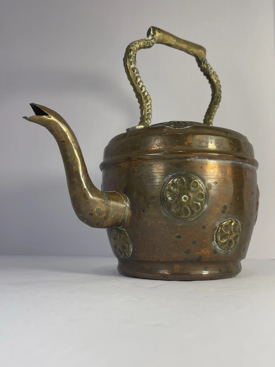 铜壶茶具亚洲古董| eBay 煎茶道具 銅細工製 鴛鴦 湯沸 茶器 鉉壷