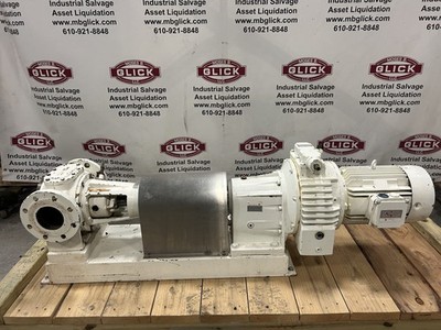 4'' Desmi Rotan HD101-ECHD Jacketed Internal Gear Chocolate Pump + 30HP Motor