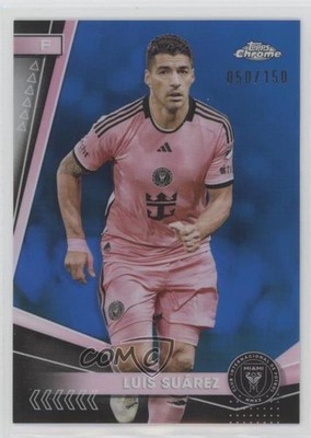 2024 Topps Chrome MLS Blue Refractor 50/150 Luis Suarez Luis Suárez #50 n0c