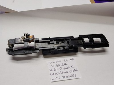 GP38 ATHEARN HO SCALE DIECAST METAL UNDERFRAME CHASSIS  HEADLIGHT ASSEMBLY LOT
