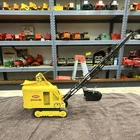 Tonka Dragline Yellow Black Pressed Steel Construction Vehicle Toy