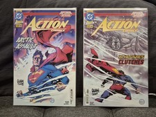 Action Comics Superman #1085 And #1086 1st Prints Both Signed By Gavin Guidry!