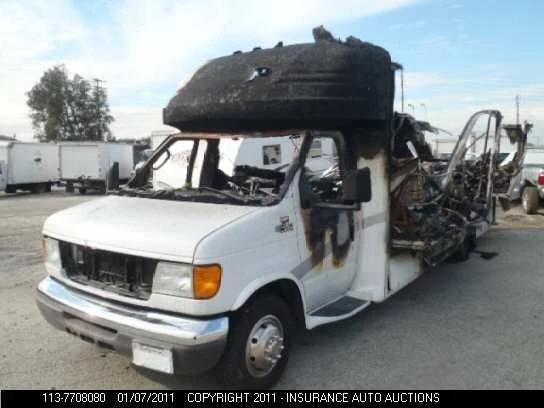 05 FORD E450 SUPER DUTY MUELLE HOJA TRASERO 9316 Foto 4 de 4