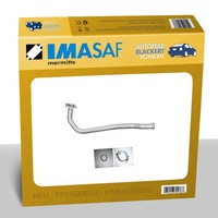 Imasaf Auspuff Hosenrohr, Abgasrohr für Renault Clio I 1.2/1.4 40-58KW O.Kat
