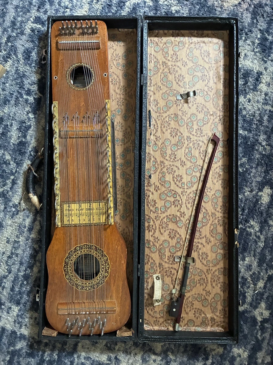 琴　ヴィンテージ　年代物 老式自鸣筝、齐特琴| eBay
