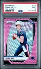 2024 Panini Prizm Drake Maye Rookie Pink Wave Prizm PSA 9 MINT RC POP 272 #329