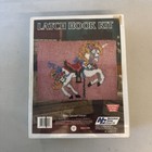National Yarn Crafts Latch Hook Rug Kit Carousel Unicorn R886 Vintage 1988 Nib