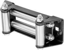 6" (152MM) Winch Roller Fairlead Cable Guide fit 4000-5500 LBS UTV Winches 6"