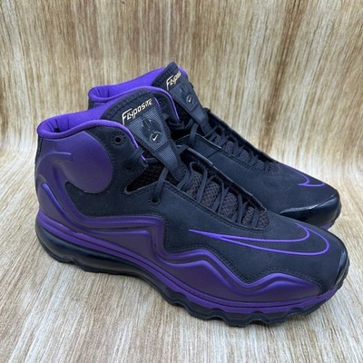 Nike Air Max Flyposite Men's Size 9.5 Sneaker Shoes Black Club Purple 536850-010