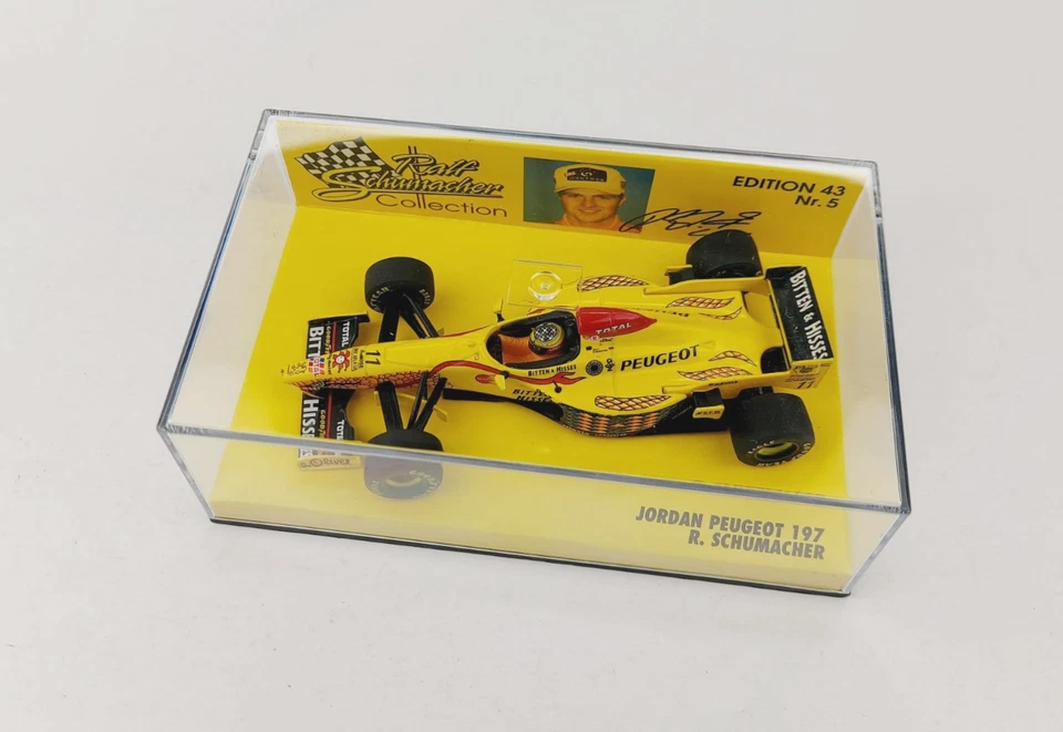 Minichamps F1 Formel 1 Modellauto 1:43 Ralf Schumacher Edition 43 No.5 Jordan P. - Bild 2 von 4