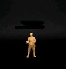 1/64 1/72 WWII commissario politico sovietico 1pz modello soldato stampato in 3d