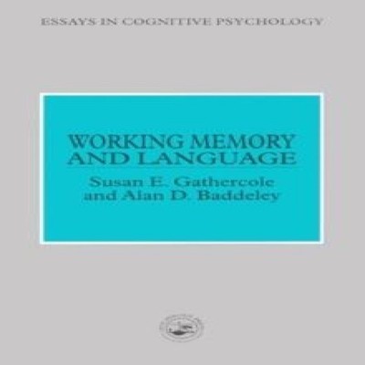 Working Memory and Language Susan E. Gathercole Paperback Taylor