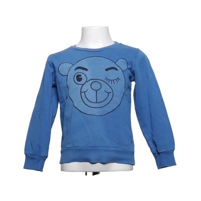 Mini Rodini, Sweatshirt, Größe: 104/110, Blau, Bio-Baumwolle, Print #6cM