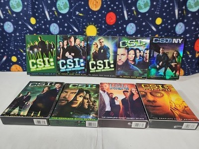 CSI : Crime Scene Investigation Series - Seasons 1-6 Dvd CSI Miami 2-5- CSI NY 1