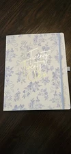 Graphique 2026 Blue Floral Planner | 12 Month Organizer, July 2025 - Dec.