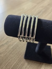 Vintage Silver Tone Cuff Bracelet