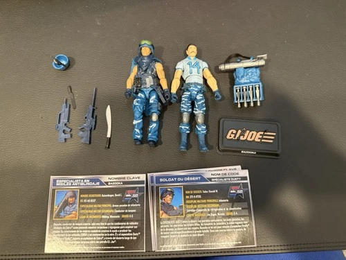 GI Joe Bazooka and Dusty Sneak Attack Set 50th Anniversary