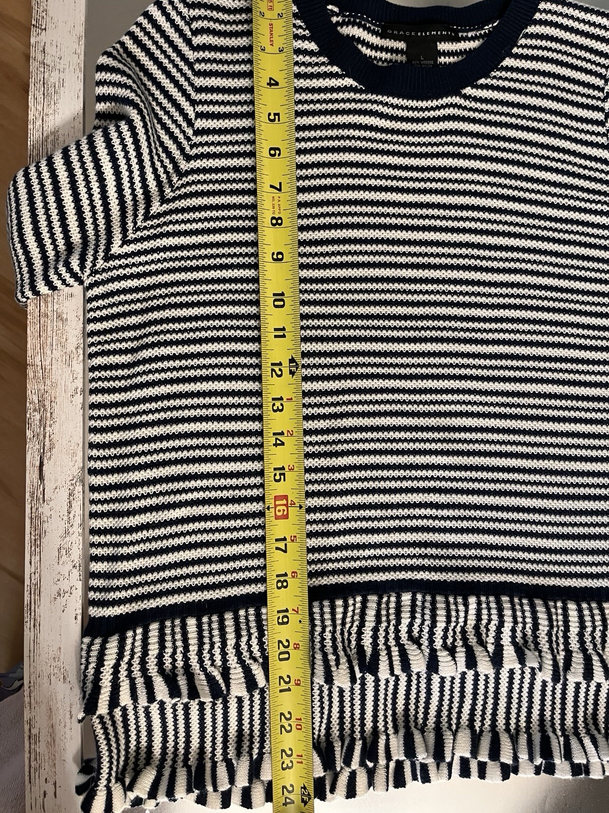 “GRACE ELEMENTS” Designer Cashmere Blend Double P… - image 10