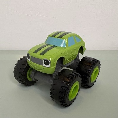 Blaze And The Monster Machines Pickle Green Diecast Truck Mattel 2014