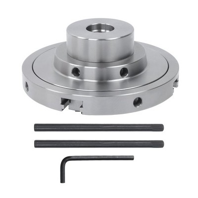 6Inch Wood Lathe Chuck Set  Self-Centering Lathe Chucks Thread 1'' × 8TPI  4 Jaws