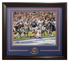 Ahmad Bradshaw Signed 16x20 Framed Photo Giants SB XLVI TD Butt Autograph Jsa