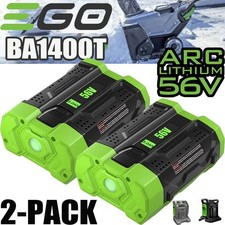 2PACK EGO POWER  BA1400 56V 2.5Ah LITHIUM-ION RECHARGEABLE BATTERY BA1400T