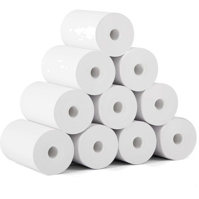 Hochwertiges 10er Pack Thermopapier für Kinderkameras - , 57mm x 25mm