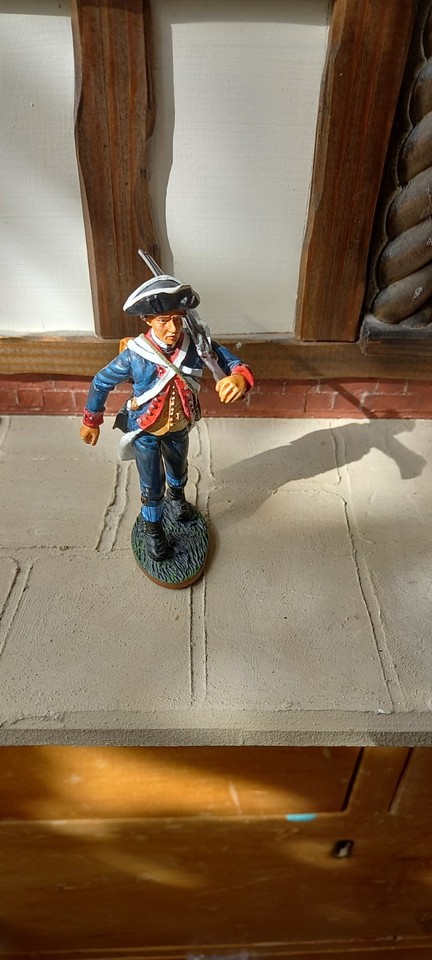 King & Country – American Revolution BR021 – Officier Lincolnshire Avec Pique – 1/32 Plomb