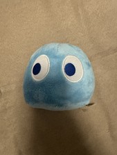 Brand New 4” PAC-MAN Classic Blue GHOST Plush Toy Battle Royale Toy Factory NWT