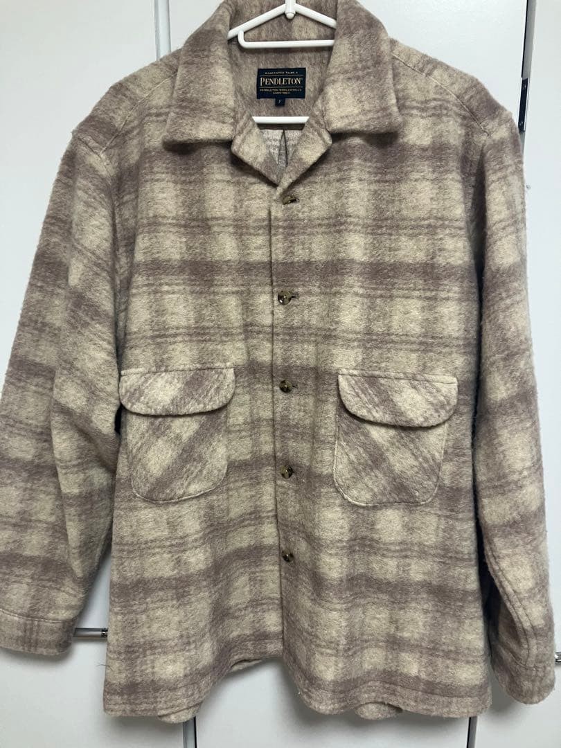Pendleton Big Size Collared Shirt Jacket Collab - image 1