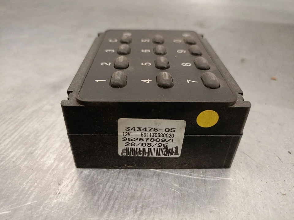 96267809ZL MODULO ELETTRONICO / 5211021 PER CITROËN XANTIA X1_, X2_ 1.9 TURBO - Immagine 4 di 4