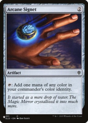 Arcane Signet - ELD 331 NM - MTG Magic