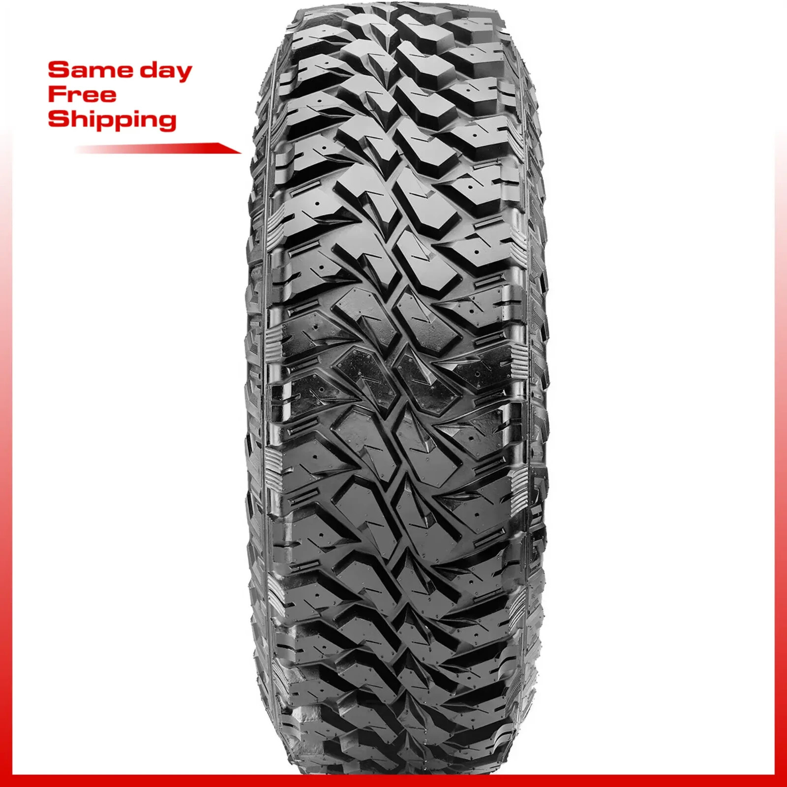 1 NEW LT235/75R15 Maxxis Mudder Buckshot II MT764 104/101Q Tire LT235