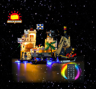 Brick Shine - Light Kit for Lego Eldorado Fortress 10320 (NEW)