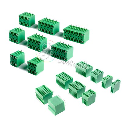 PCB Terminal Block Connector 5.08mm Pitch 2 3 4 5 6 7 8 10 PIN PCB Mount Plug-in