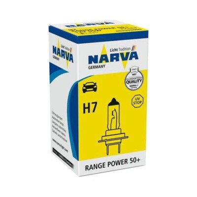 483393000 NARVA Glühlampe, Abbiegescheinwerfer Range Power 50+