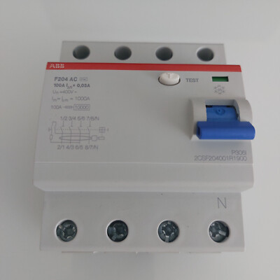 ABB FI Schalter 100A      F204 AC -100/0,03    2CSF204001R1900      Neu in OVP