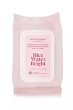 The Face Shop Rice Water Bright Makeup Remover Wipes for Face with Rice Extra.54