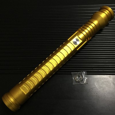 star wars gold lightsaber