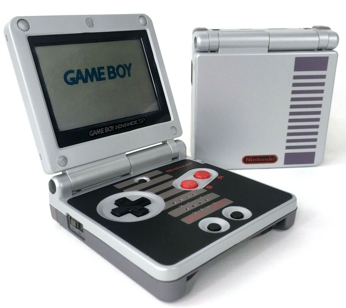 GBA Nintendo GAMEBOY Advance Color Game Console Highlight SP GBM Sword and  Shield Theme