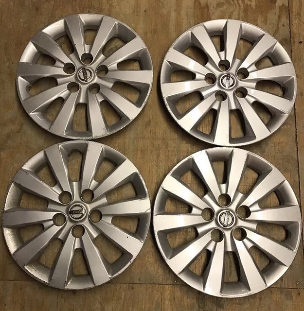 NISSAN SENTRA 2012 2014 OEM wheel cover hubcap P/N 40315 3RB0E LW36 Set