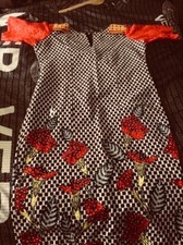 African Ankara glitted dress for elegant and classy ladies, for all occasions.