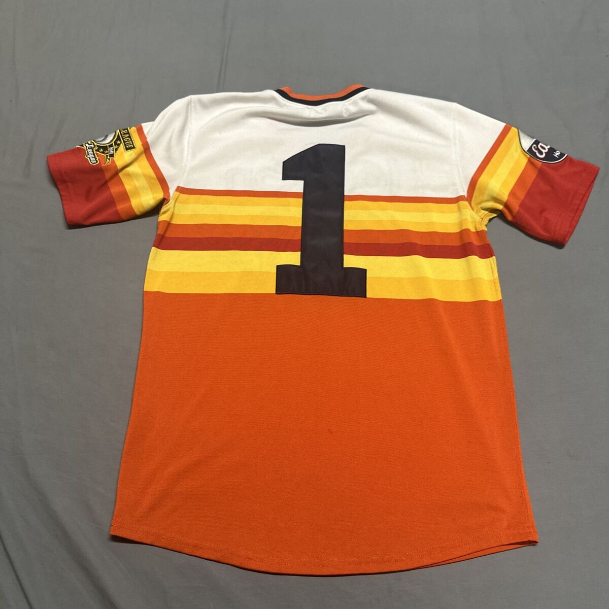 Houston BLACK EAGLES Negro League # 1 Jersey STITCHED Men's Houston BLACK EAGLES Negro League # 1 Jersey STITCHED Men's